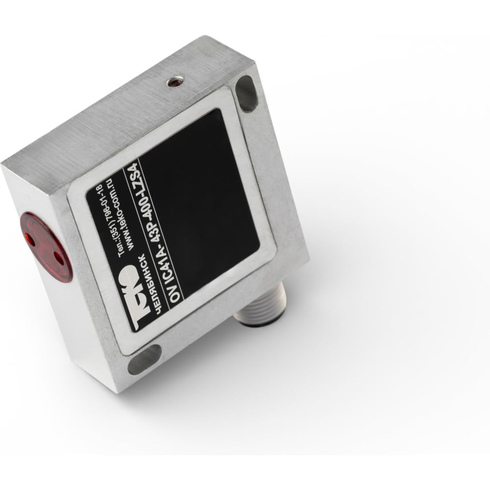 Изображение товара Оптический датчик диффузный ТЕКО OV IC41A-43P-400-LZS4 Sn=400 мм, PNP NO/NC 10...30DC, разъем М12 00-00027123