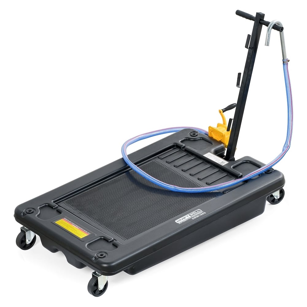 Изображение товара Емкость для сбора отработанного масла пластиковая KraftWell 68 л, на колесах арт. KRW1865