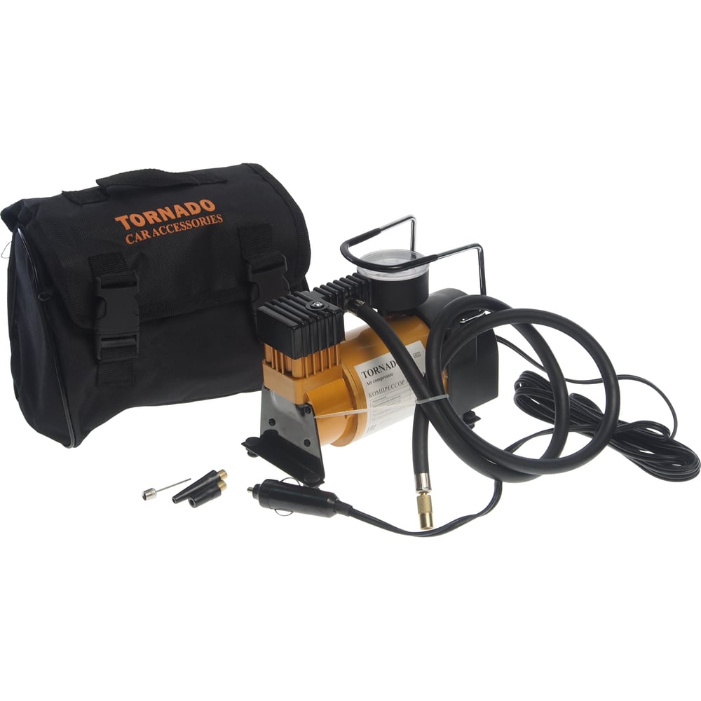 Изображение товара Поршневой компрессор TORNADO 14A, 100PSI, в сумке, 12V Megapower AC-580M 496088