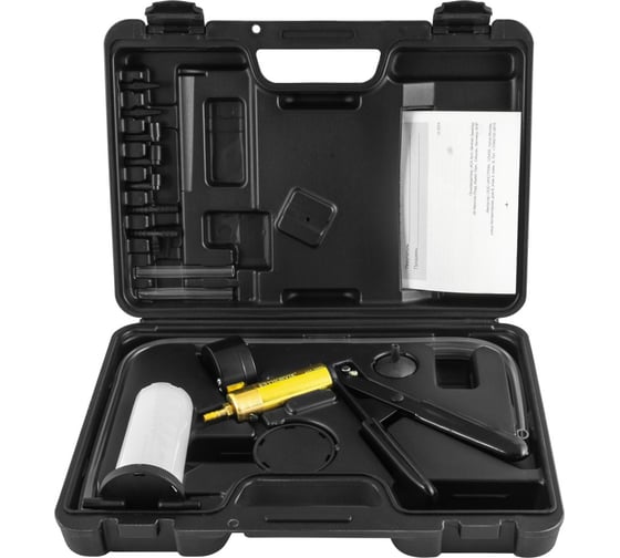 Изображение товара Вакуумное приспособление для проверки герметичности VPP2, в наборе с переходниками THORVIK 53888