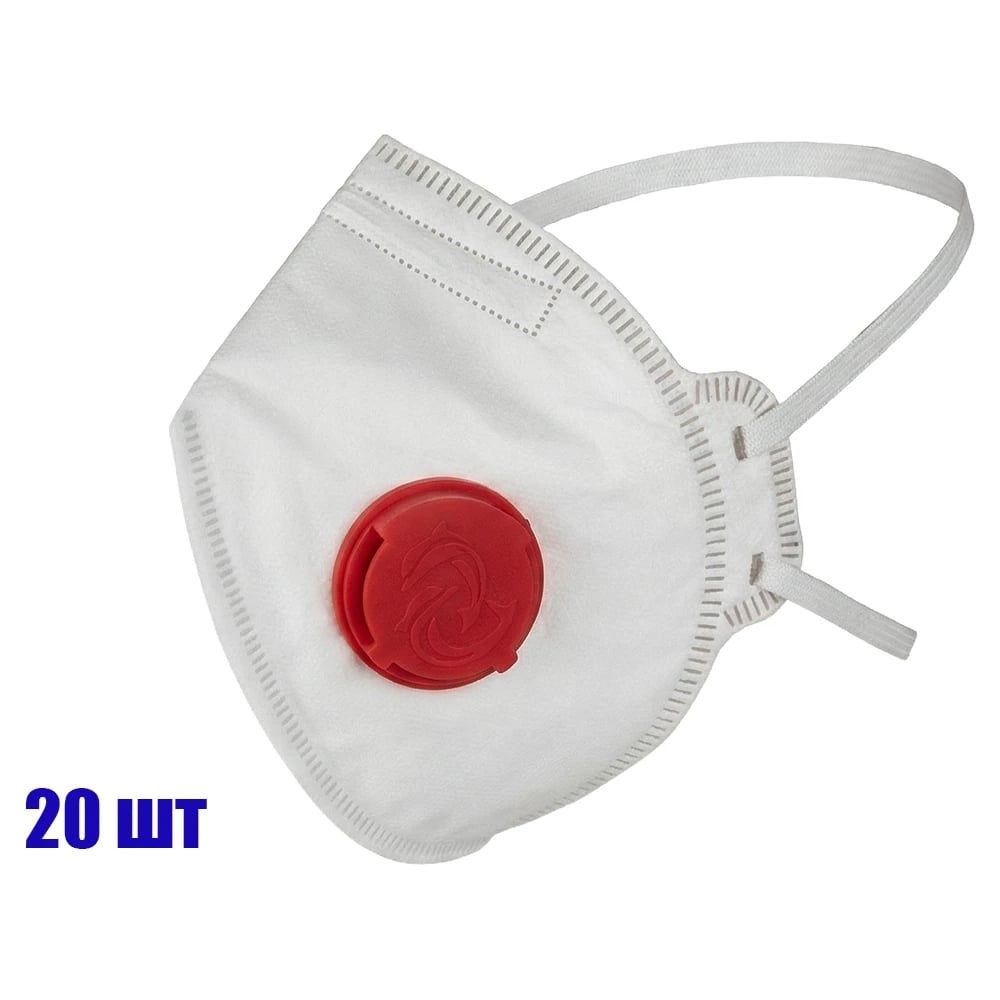 Изображение товара Респиратор противоаэрозольный SEBMET Бриз-1106М FFP3 с клапаном (упаковка 20 шт) TD07201106М.20