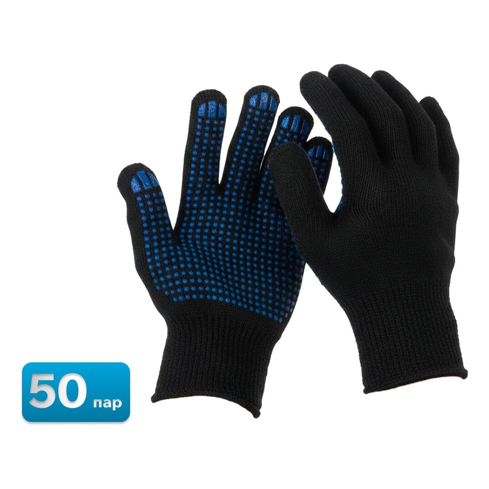 Изображение товара Себмет TD074050104.50 трикотажные перчатки ПВХ точка всесезонные