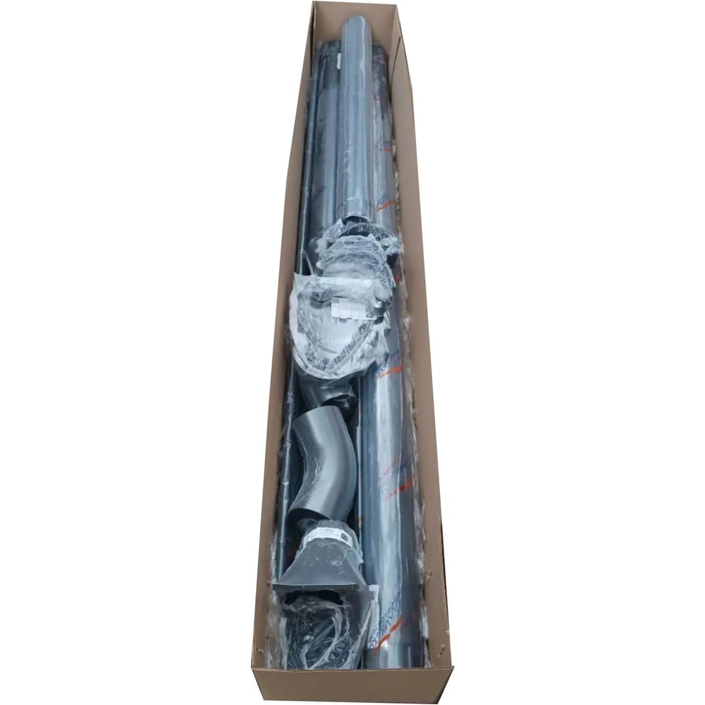 Изображение товара Комплект водостока МЕТАЛЛИК и КО 125/100 (6 х 3) м (RAL 7024) О0000166003 Изображение товара Комплект водостока МЕТАЛЛИК и КО 125/100 (6 х 3) м (RAL 7024) О0000166003