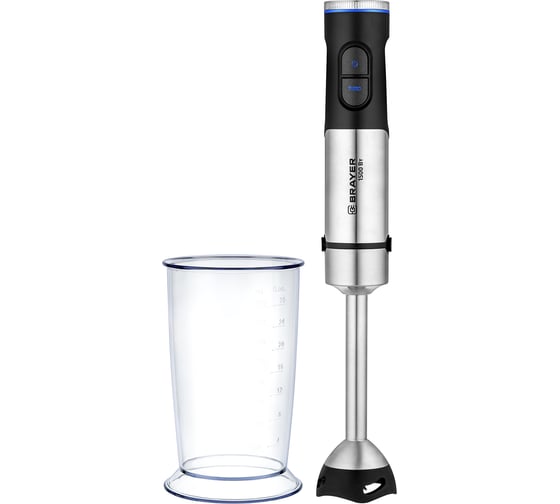 Изображение товара Блендер погружной BRAYER 1271BR 1500 Вт, стакан 800 мл, плавная рег.скорости BR1271
