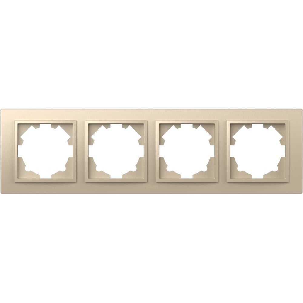 Изображение товара Рамка 4-я ELBI Zena слоновая кость 500-012500-228