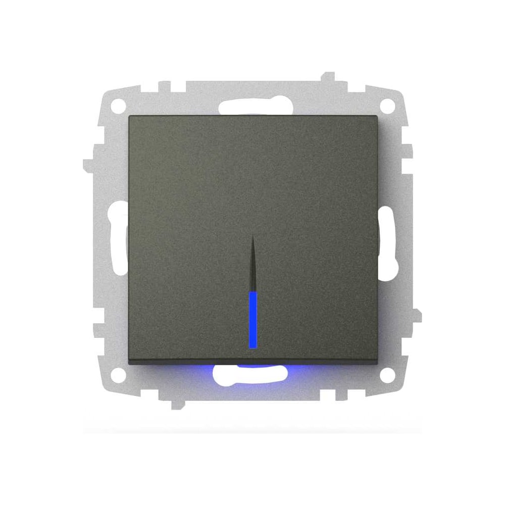 Изображение товара Выключатель ELBI Zena Vega 609-011100-201 с подсветкой