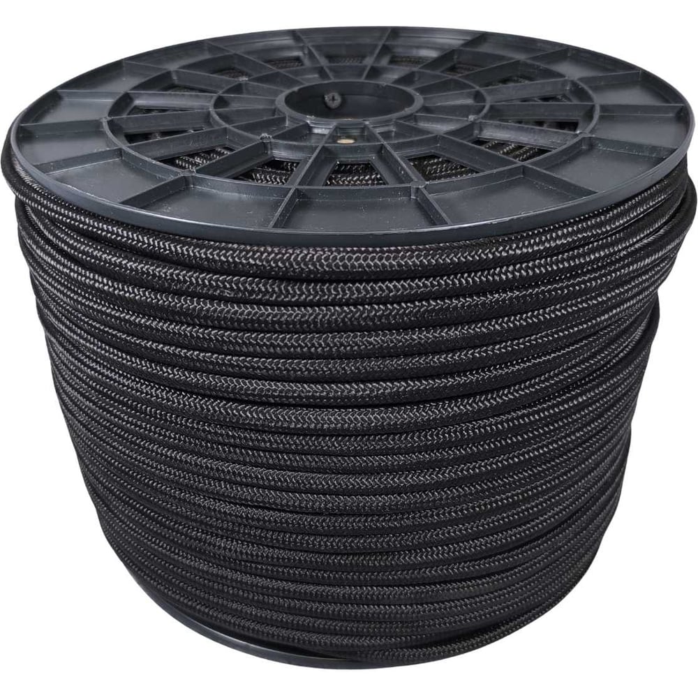 Изображение товара Шнур Шнур плетёный Оптхозторг Полиамид 10 мм 200 м черный