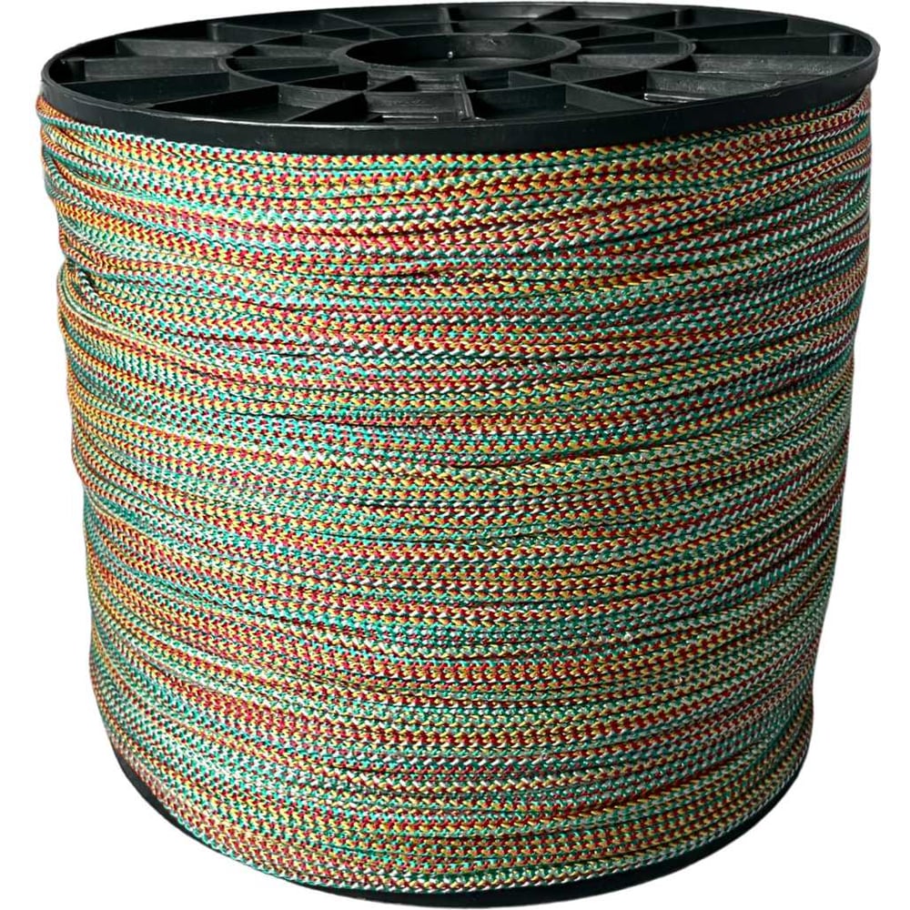 Изображение товара Шнур вязаный ООО Оптхозторг полипропиленовый 3 мм 1000 м цветной 30301000