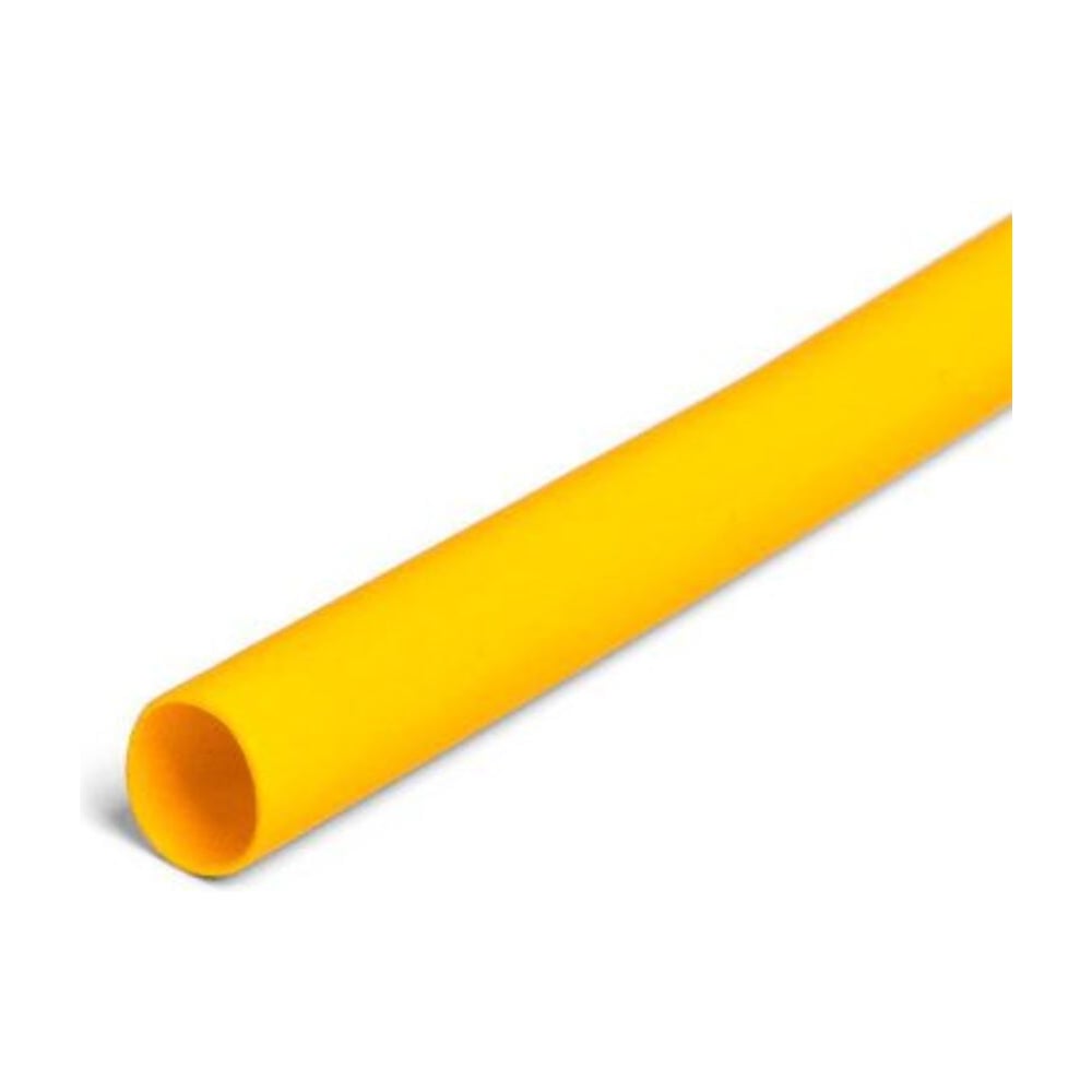 Изображение товара Трубка термоусадочная ТУТ 8/4 Желтая
