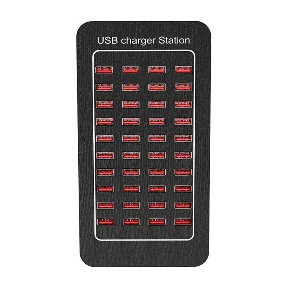 Изображение товара Зарядная станция PALMEXX YFY-A62 40xUSB (5V-2.4A), 200W, цвет чёрный PX/PA-YFYA62 Изображение товара Зарядная станция PALMEXX YFY-A62 40xUSB (5V-2.4A), 200W, цвет чёрный PX/PA-YFYA62