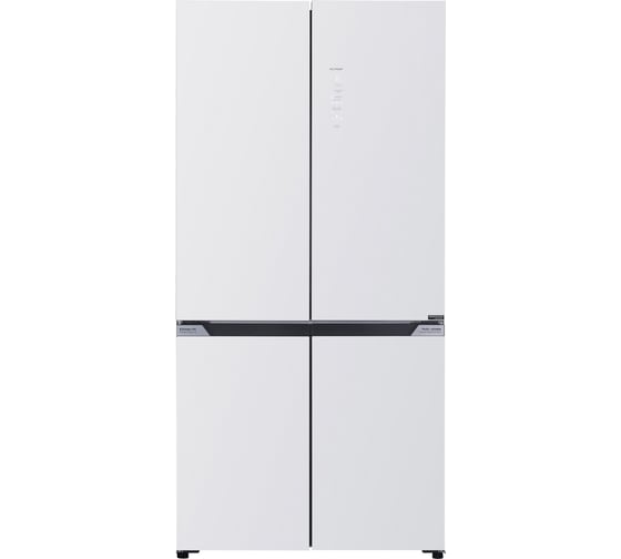 Изображение товара Холодильник Harper RH6966BB white glass soft touch (Side by Side, Slot-in) H00004620