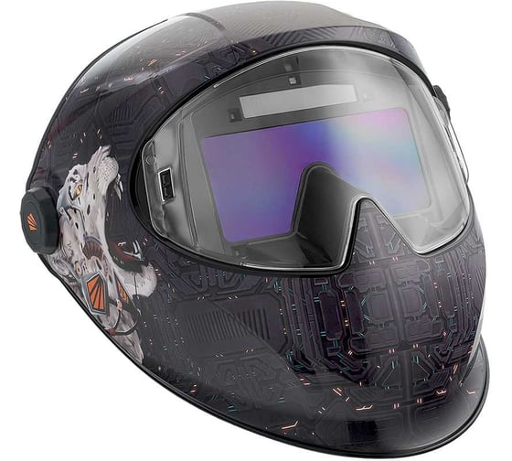 Изображение товара Щиток сварщика защитный лицевой (маска сварщика) Сварог СНЕЖНЫЙ БАРС А60 102554