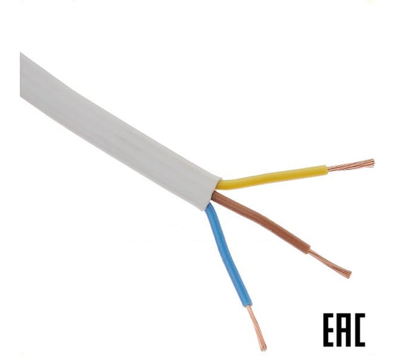 Изображение товара Электрошнур MW ШВВП ГОСТ 3х0,75-100м