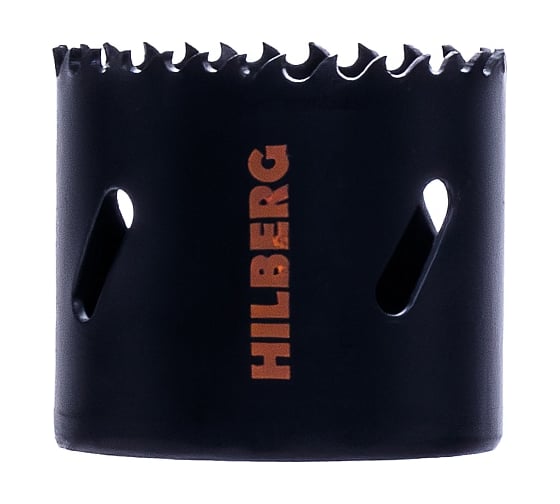Изображение товара Коронка биметаллическая по металлу HILBERG 51мм, крупный зуб, Bi-Metal Cobalt 8% (М42) CML051
