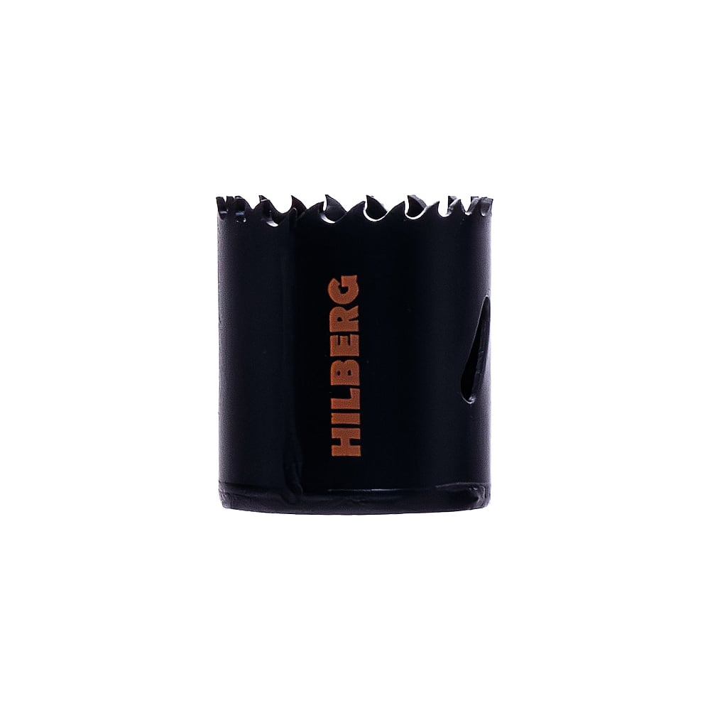 Изображение товара Коронка биметаллическая по металлу HILBERG 40мм, крупный зуб, Bi-Metal Cobalt 8% (М42) CML040