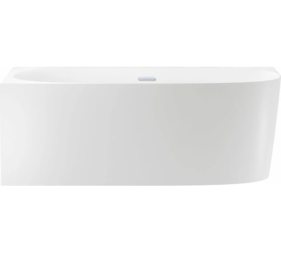 Изображение товара Акриловая ванна пристенная Wellsee Belle Spa 2.0, 160x75 см, цвет глянцевый белый 235803000
