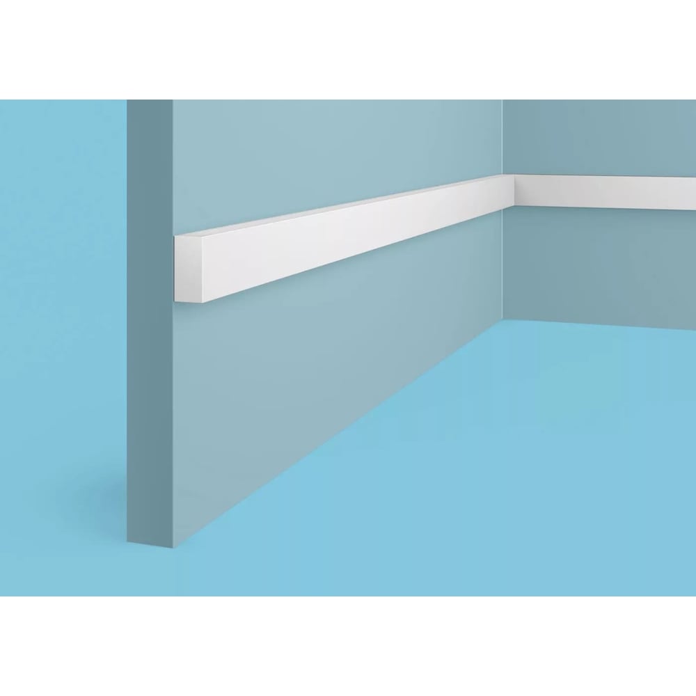 Изображение товара Рейка Cosca Decor RX005 20x10 мм, 2000 мм, экополимер СПБ103106