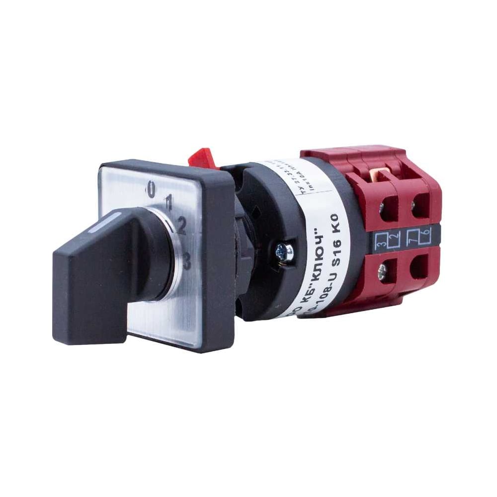 Изображение товара Выключатель кулачковый Kлюч 4G10 Модуль переменный 660 В 10 А