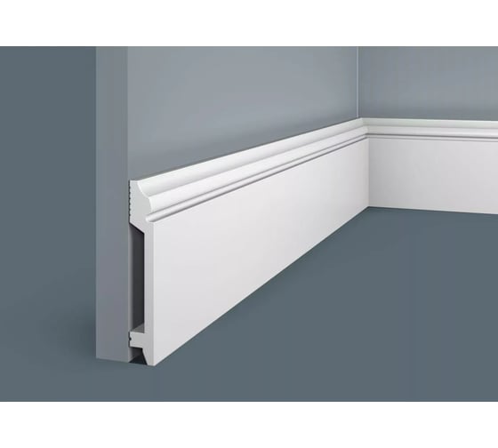 Изображение товара Плинтус Cosca decor PX026 100x15 мм, 2000 мм, экополимер СПБ096250