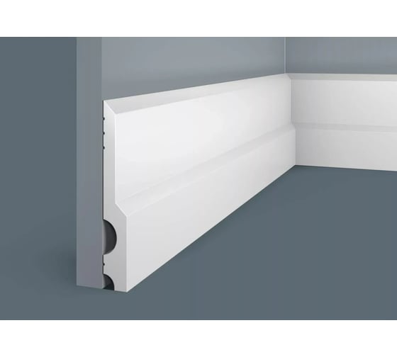Изображение товара Плинтус Cosca decor PX011 130x18 мм, 2000 мм, экополимер СПБ067651