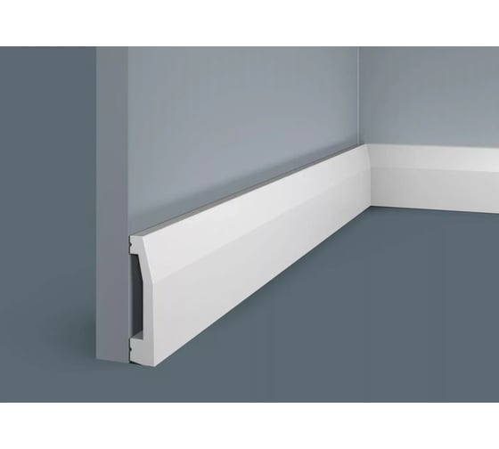 Изображение товара Плинтус Cosca decor PX008 70x15 мм, 2000 мм, экополимер СПБ067638