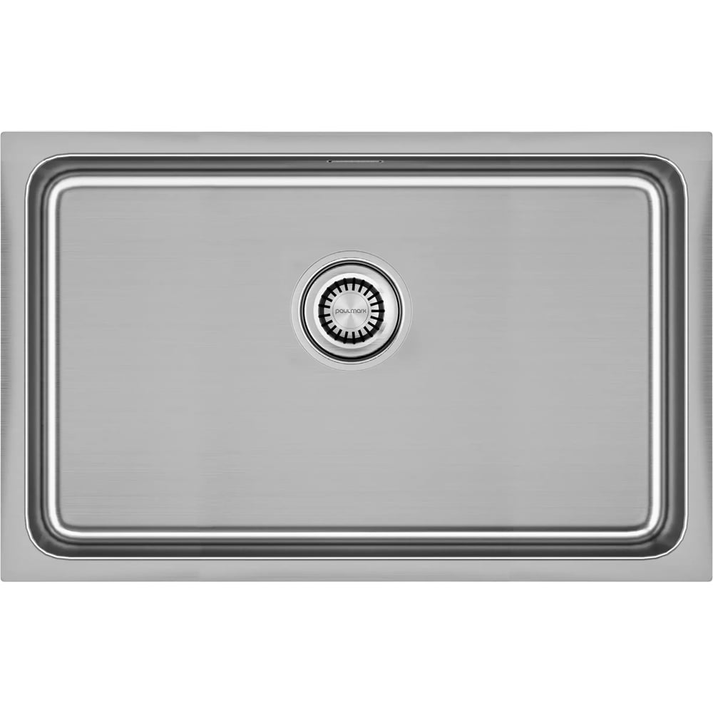 Изображение товара Мойка из нержавеющей стали Paulmark VISTA 74 брашированная, прямоугольная