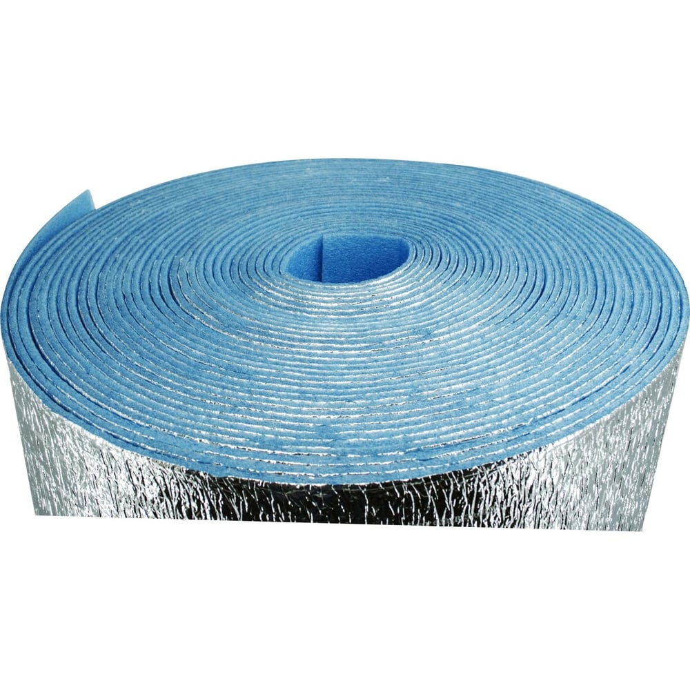 Изображение товара НПЭ ПОЛИИЗОЛ 05 Фольга, Клей (0, 6) - рулон, 5 мм, 3 м2