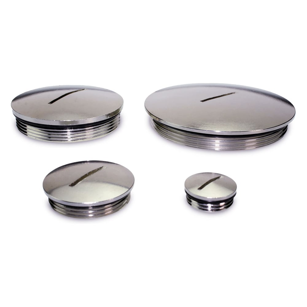 Изображение товара Заглушка латунная ГОФРОМАТИК с плоским шлицем ЗР1-ЛР-М16х1,5 IP66/IP67/IP68 (10 шт в упак) zeta35014