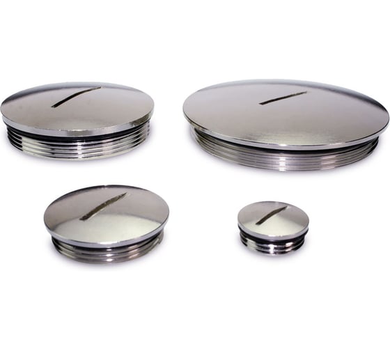 Изображение товара Заглушка латунная ГОФРОМАТИК с плоским шлицем ЗР1-ЛР-М32х1,5 IP66/IP67/IP68 (6 шт в упак) zeta35021