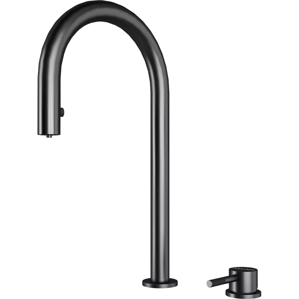 Изображение товара Смеситель для кухни Paulmark ESTETICA Starke, вороненая сталь Es218006-GM