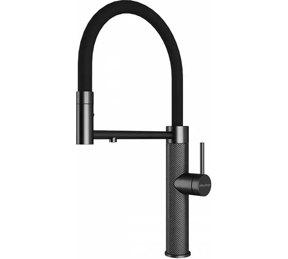 Изображение товара Смеситель для кухни Paulmark GANYMEDE DIAMOND Starke вороненая сталь Gd613199-GM