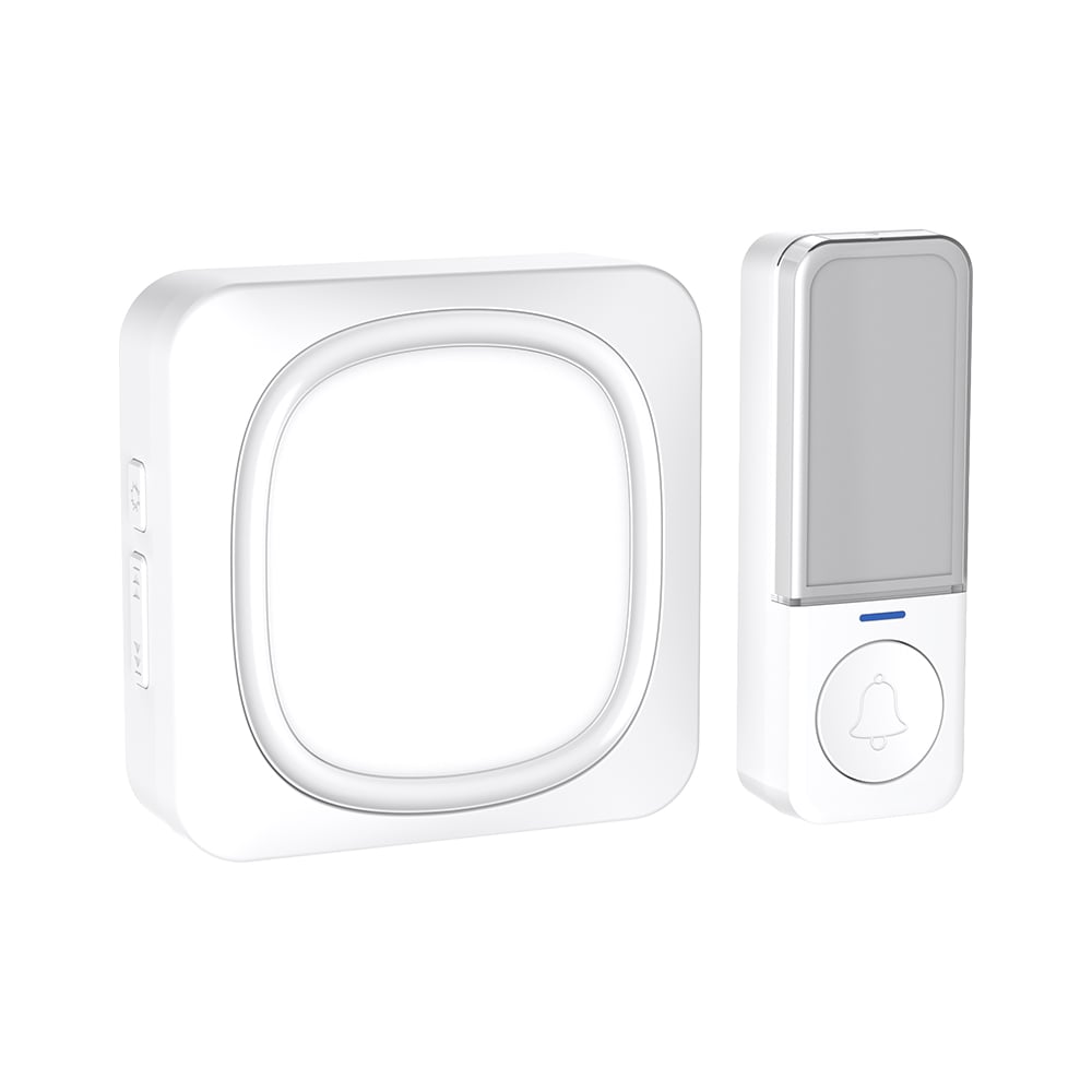 Изображение товара Звонок беспроводной GARIN DoorBell DBLW220 со световым сигналом при звонке, белый BL1 19838