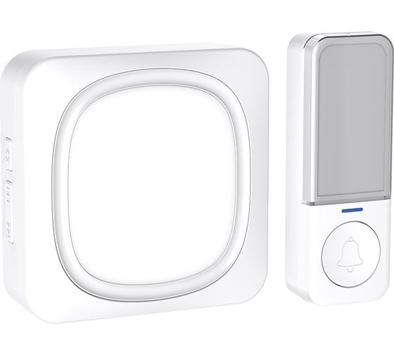 Изображение товара Звонок беспроводной GARIN DoorBell DBLW220 со световым сигналом при звонке, белый BL1 19838