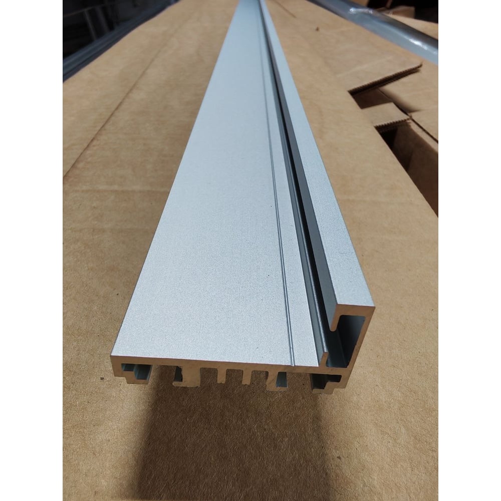 Изображение товара Дверная коробка Диал L-профиль анодированный серебро матовое