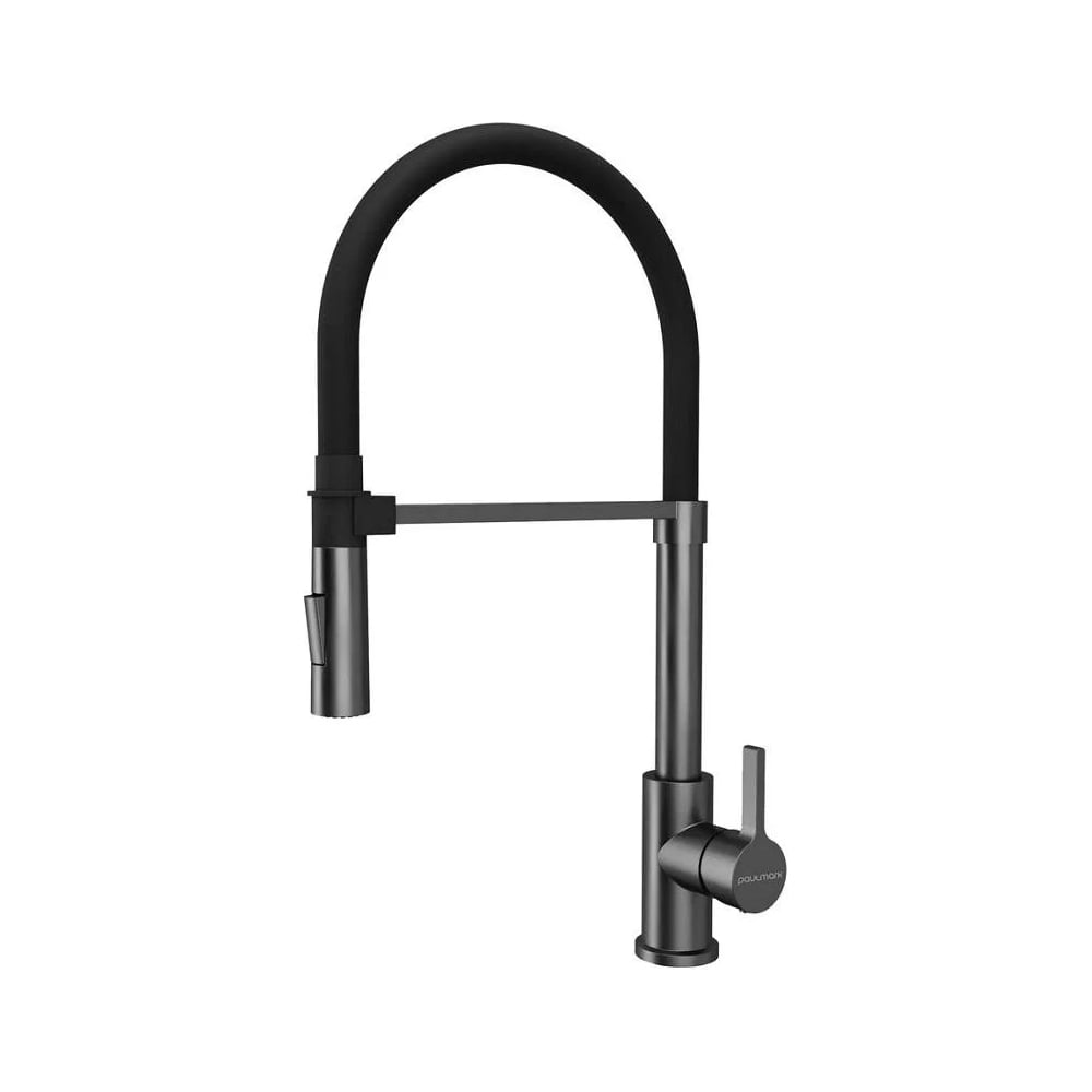 Изображение товара Смеситель Paulmark HALT для кухни с выдвижным изливом