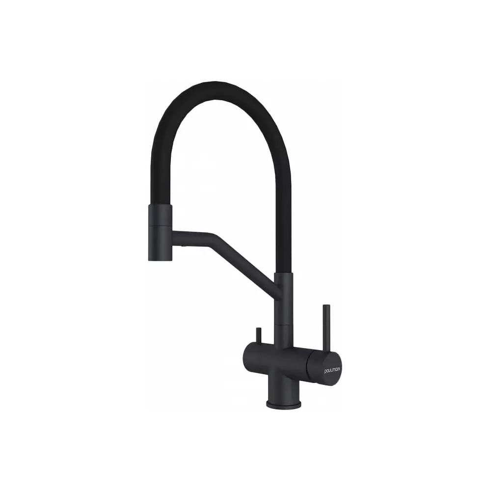 Изображение товара Смеситель Paulmark RUBERT для кухни Антрацит