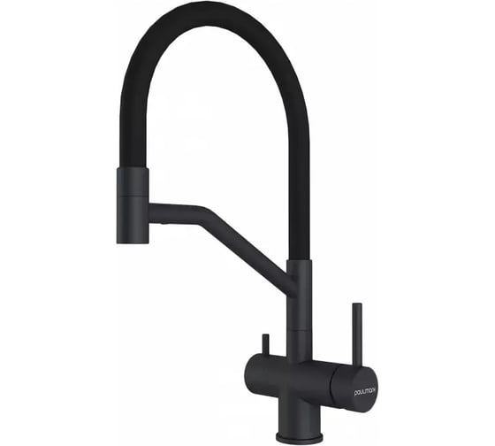 Изображение товара Смеситель для кухни Paulmark RUBERT, антрацит Ru213175-AN