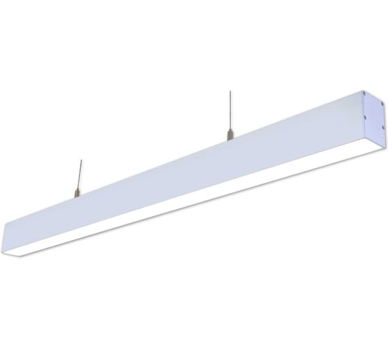 Изображение товара Профильный светодиодный светильник aax.tech L70, 1500мм, 54Вт, 4000К, подвесной, Белый AAX-L70p-1500-60W-4К-W