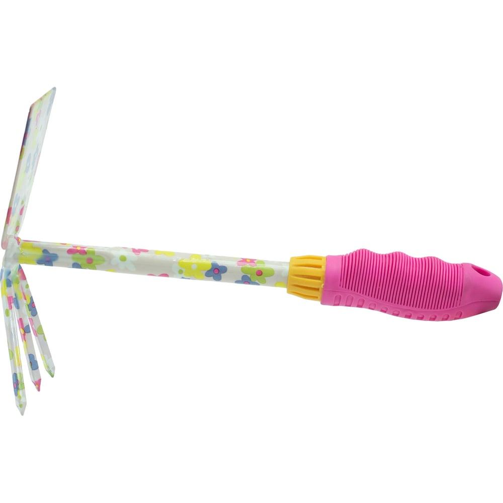 Изображение товара Мотыжка POLYAGRO Spring 3-х зубая обрезиненная рукоятка