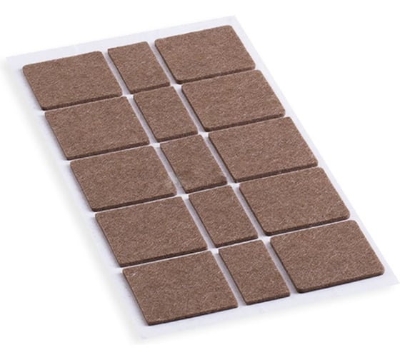 Изображение товара Самоклеящиеся подкладки под мебель 40х40 / 24х40, пакет 2 шт. Крепстор 4665317043681