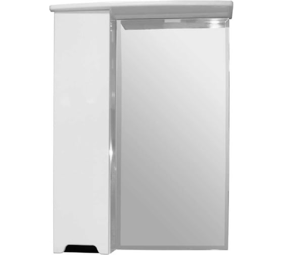 Изображение товара Зеркальный шкаф MIXLINE ПРОМЕТЕЙ левый без подсветки ПВХ 558710