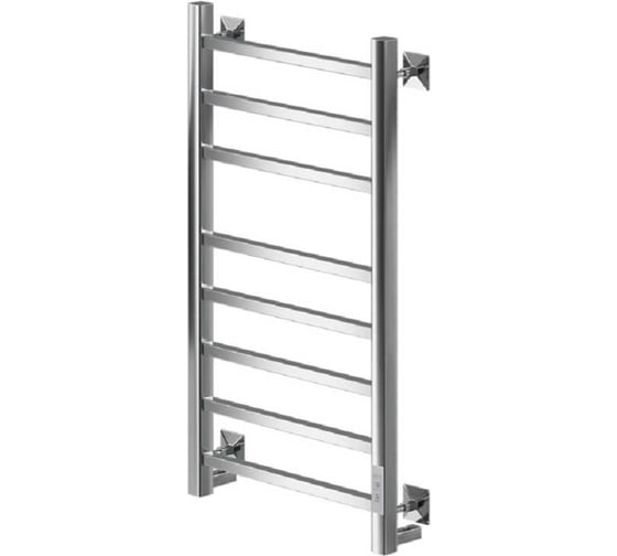 Изображение товара Полотенцесушитель MIXLINE FORTUNE 80×40 таймер, 314 Вт, 8 перекладин электрический ХРОМ 558402