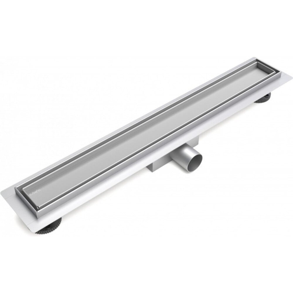 Изображение товара Желоб душевой Esbano Meta решетка TILE длина 70 см матовый хром ESTRMETTILE70MC