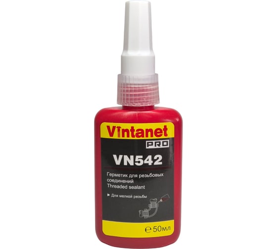 Изображение товара Уплотнитель резьбовой VINTANET, текучий VN542, 50 мл VN54250