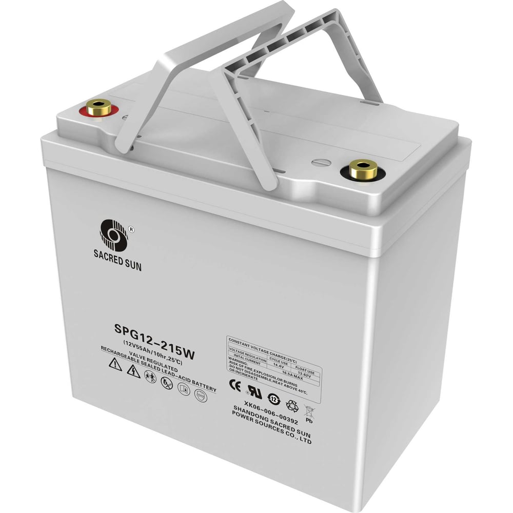 Изображение товара Аккумуляторная батарея SACRED SUN SPG12-215W 00-00003747
