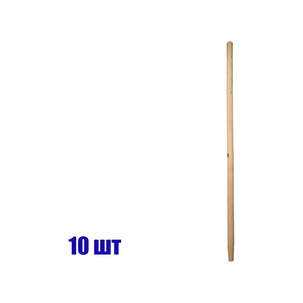 Изображение товара Черенок для лопаты SEBMET 40 120см 1 сорт сухой шлифованный (упак. 10 шт) TD087040120.10