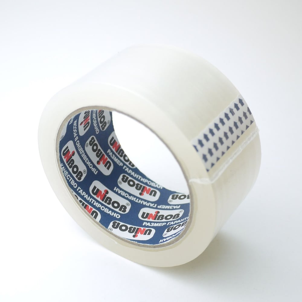 Изображение товара Клейкая лента Unibob упаковочная бесшумная 48 мм х 66 м UNIBOB805 (прозрачная) 4640012889277 87729 Изображение товара Клейкая лента Unibob упаковочная бесшумная 48 мм х 66 м UNIBOB805 (прозрачная) 4640012889277 87729