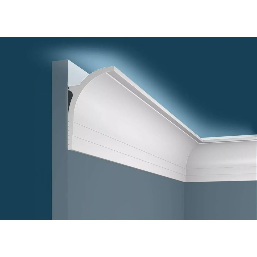 Изображение товара Карниз Cosca decor KX045 85x55мм мм, 2000 мм, экополимер СПБ091476 Изображение товара Карниз Cosca decor KX045 85x55мм мм, 2000 мм, экополимер СПБ091476