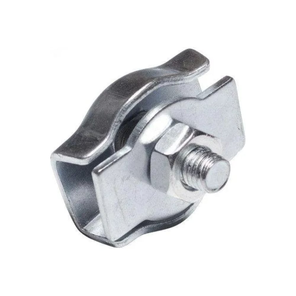 Изображение товара Зажим канатный одинарный КРЕП-КОМП Simplex цинк 5мм (1500шт) зо5