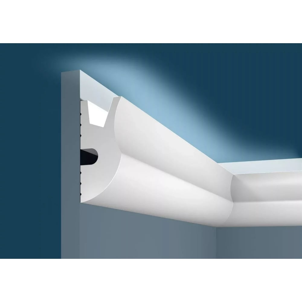 Изображение товара Карниз Cosca decor KX026 95x42 мм потолочный плинтус из полистирола влагостойкий